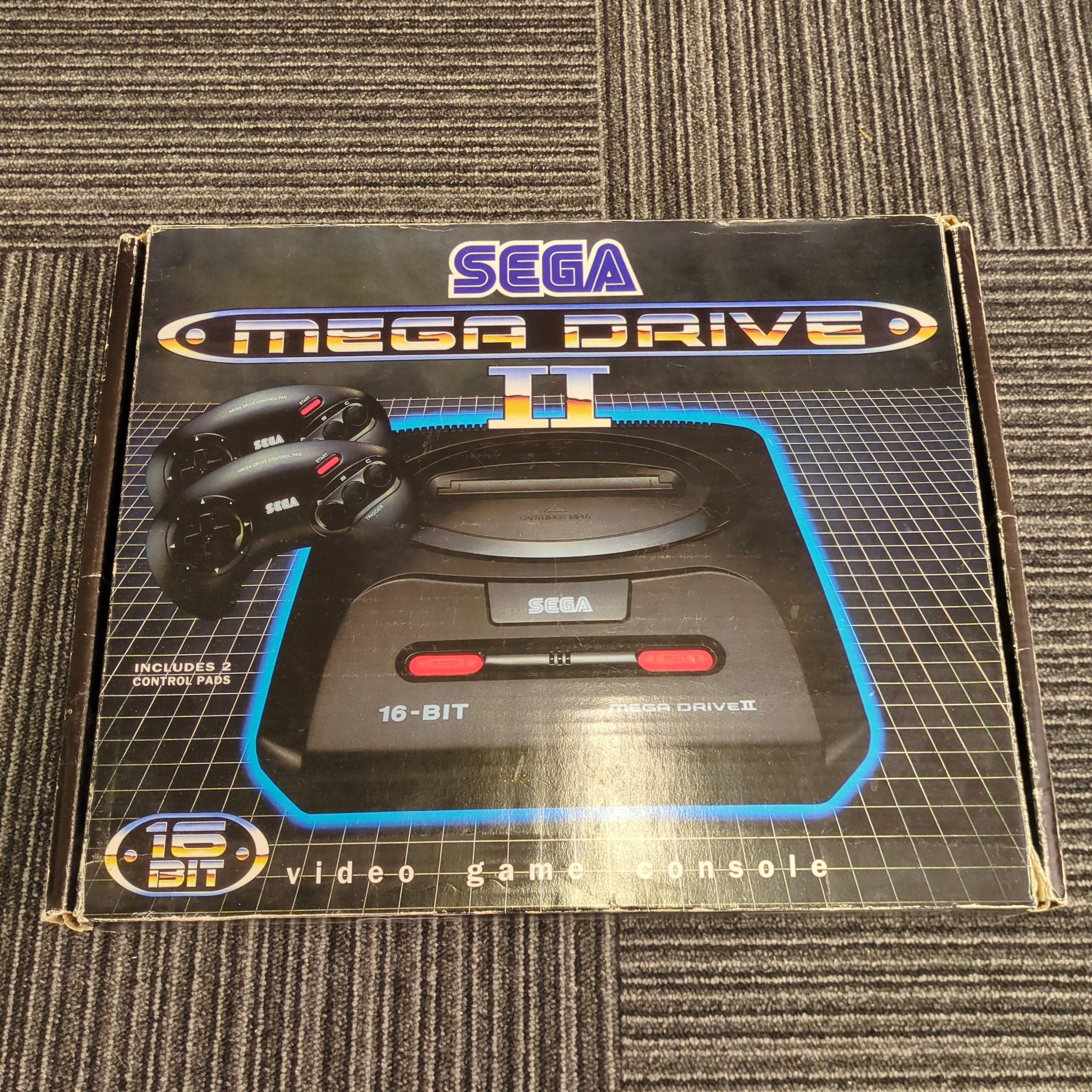 Sega Mega Drive II Console boxed Sega Mega Drive II Console boxed